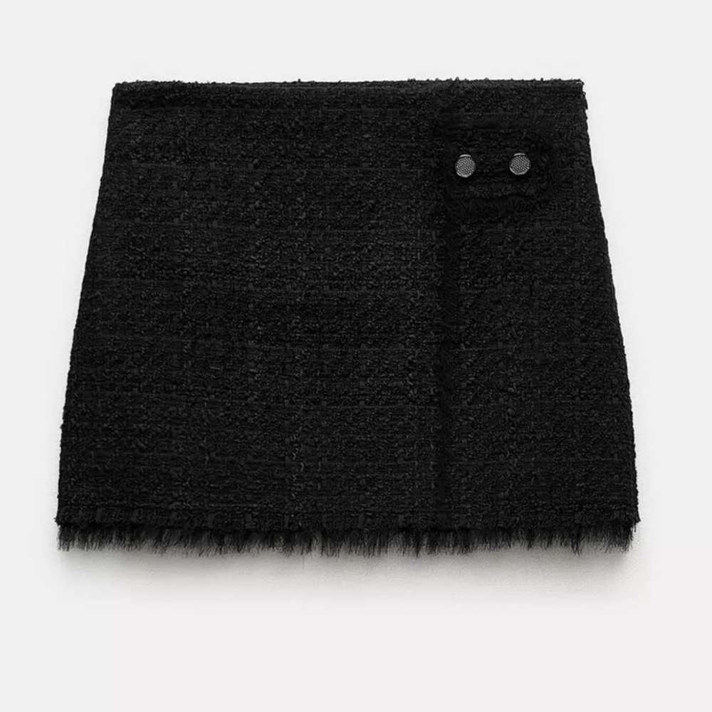 ZARA Tweed Mini Skirt